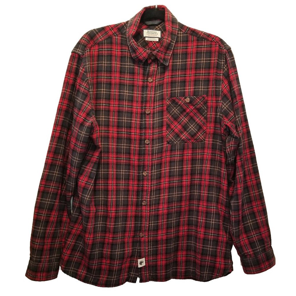 Boston Traders Mens Flannel Shirt